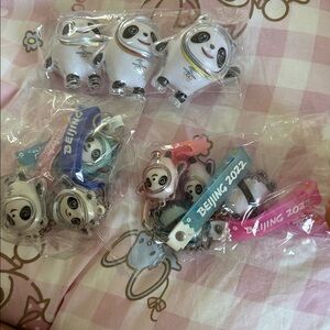 2022 Beijing Panda Keychains and Ornaments